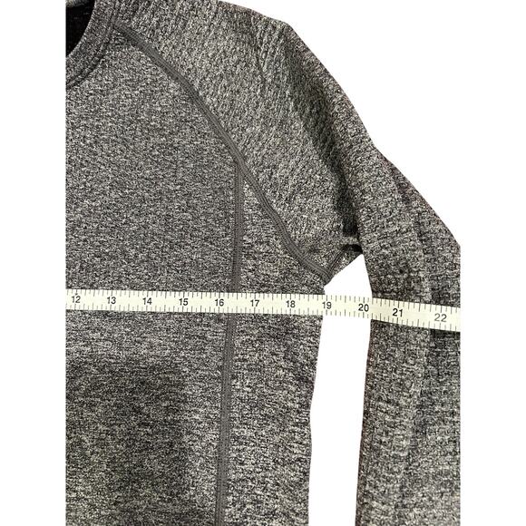 LULULEMON Black/White Engineered Warmth Long Sleeve Training Top Men's MEDIUM - Picture 5 of 8